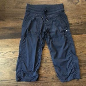 Lululemon cropped studio pants